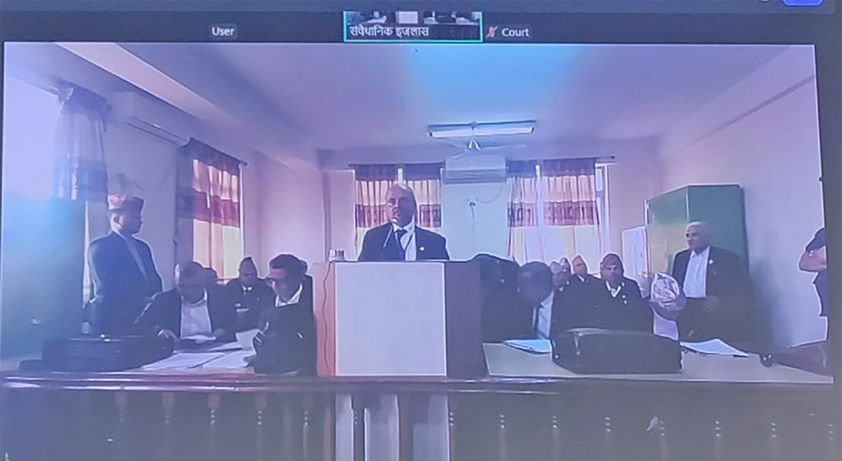 प्रतिनिधिसभा विघटनविरुद्धको रिटमा बहस सुरू प्रतिनिधिसभा विघटनविरुद्धको रिटमा बहस सुरू