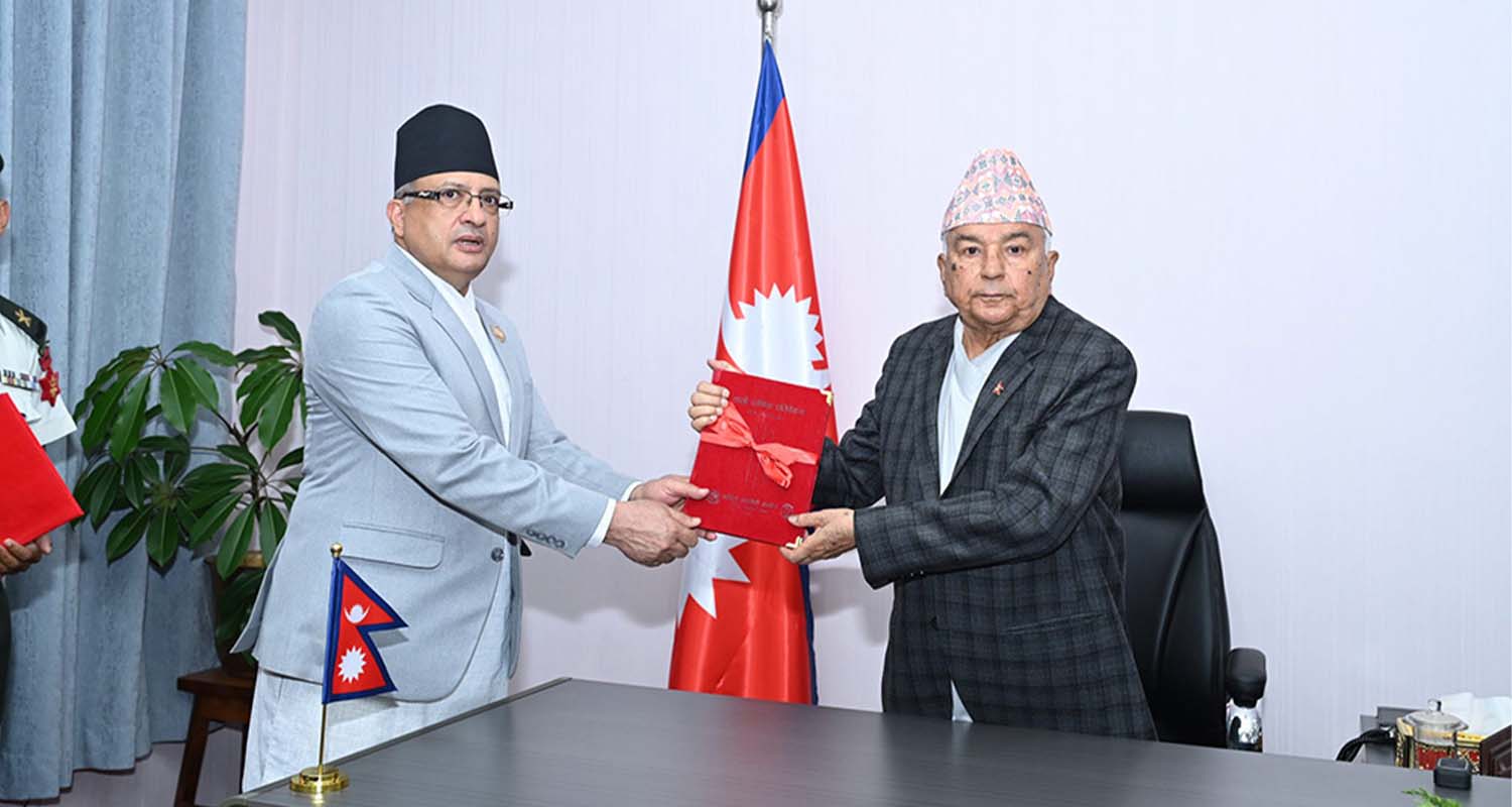 राष्ट्रपति पौडेल समक्ष राष्ट्रिय समावेशी आयोगको वार्षिक प्रतिवेदन पेस