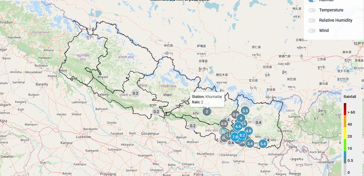 वर्षा गराउने प्रणाली नेपालबाट बाहिरियो, मनसुन अझै केही दिन रहने