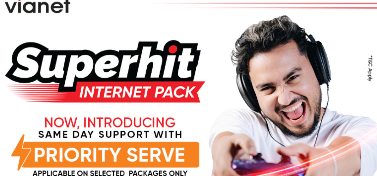 भायानेटले ल्यायो ‘सुपरहिट इन्टरनेट प्याक’: द्रुतगतिको इन्टरनेट अब प्राथमिकता सेवा सहित ‘उही दिन समर्थन’