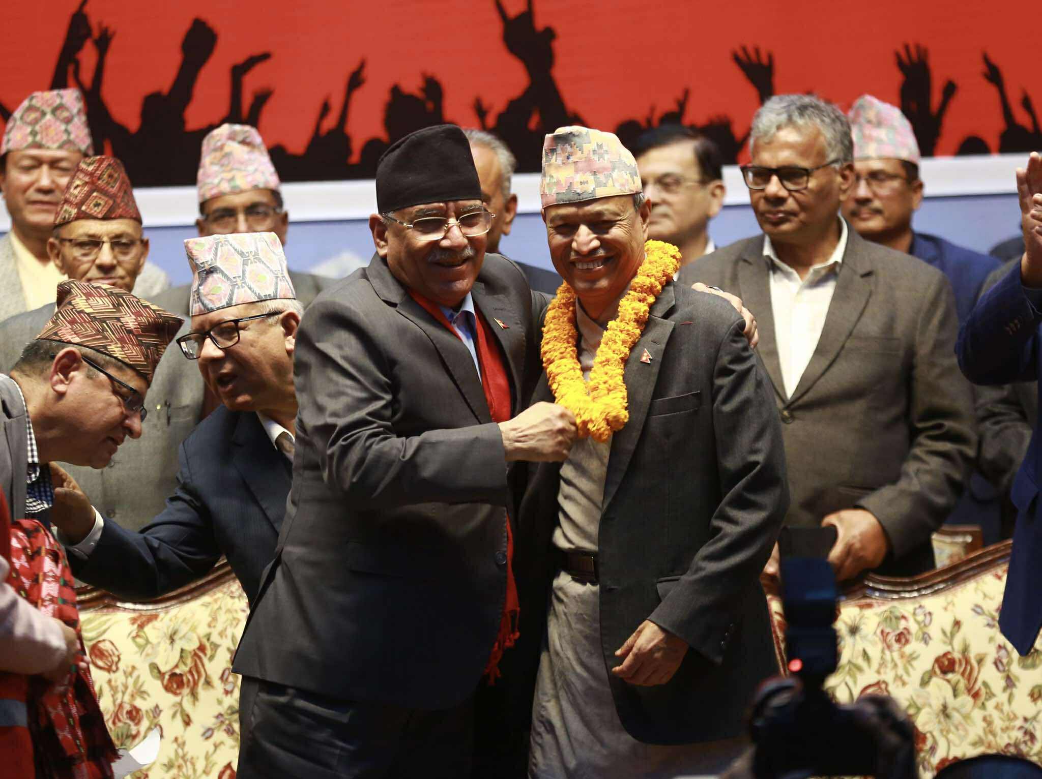 भीम रावल नेपाली कम्युनिस्ट पार्टीमा समाहित