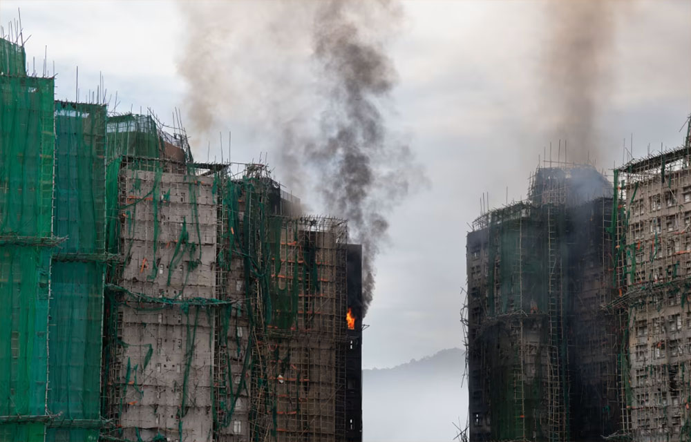 हङकङ आगलागीमा मृत्यु हुनेको संख्या ५५ पुग्यो, २७९ जना बेपत्ता