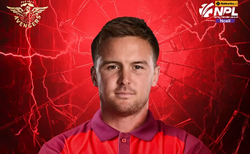 जेसन रोय पोखरा एभेन्जर्सबाट एनपीएल खेल्ने