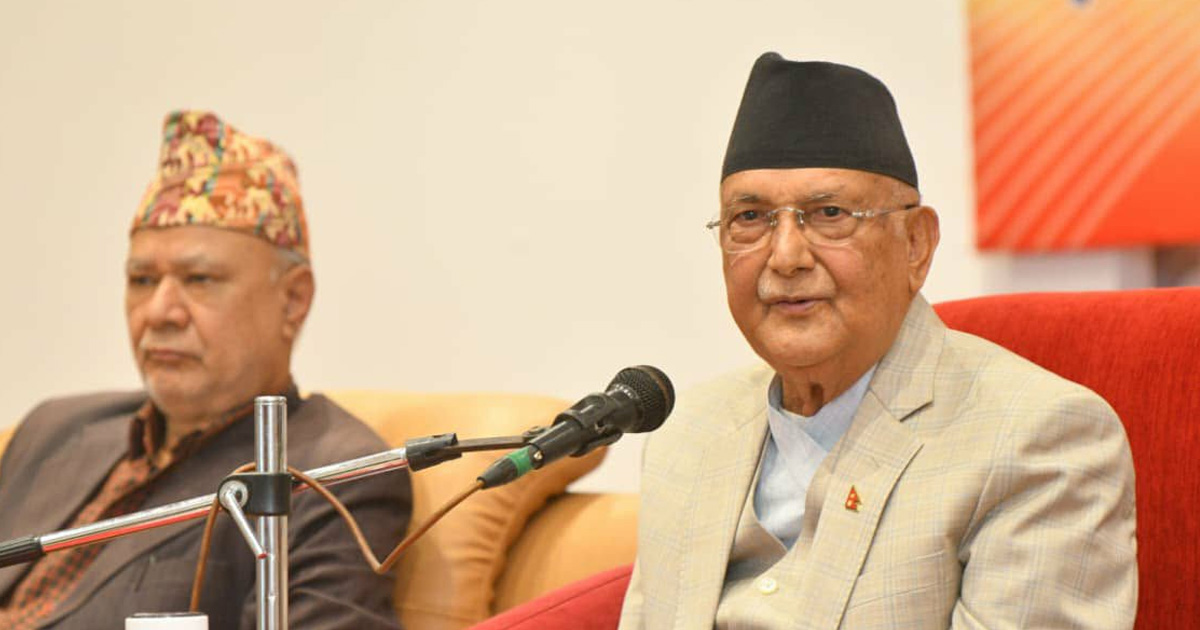 अदालतले संसद् पुनर्स्थापना नगरे राष्ट्रपतिले गर्नुपर्छ: केपी ओली