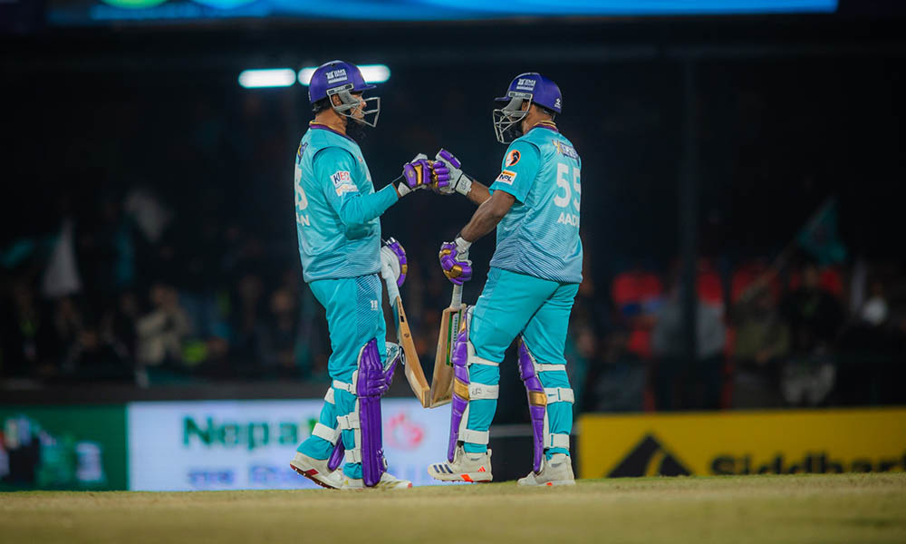 एनपीएल: काठमाडौँले लुम्बिनीलाई दियो १५८ रनको लक्ष्य