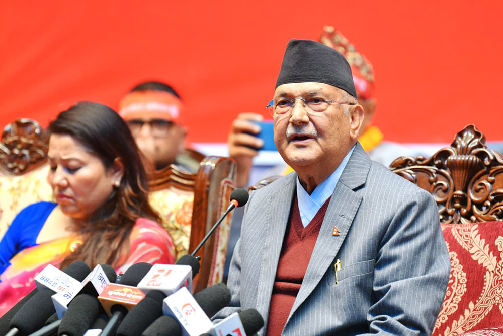 नेपाली कम्युनिष्ट पार्टीलाई ओलीले दिए ’जेष्ठ नागरिक आश्रम’ को संज्ञा