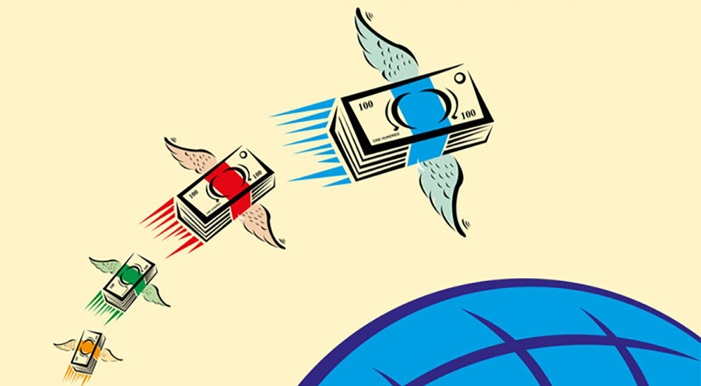 तीन महिनामा रेमिटेन्स ३५.४ प्रतिशतले बढ्यो