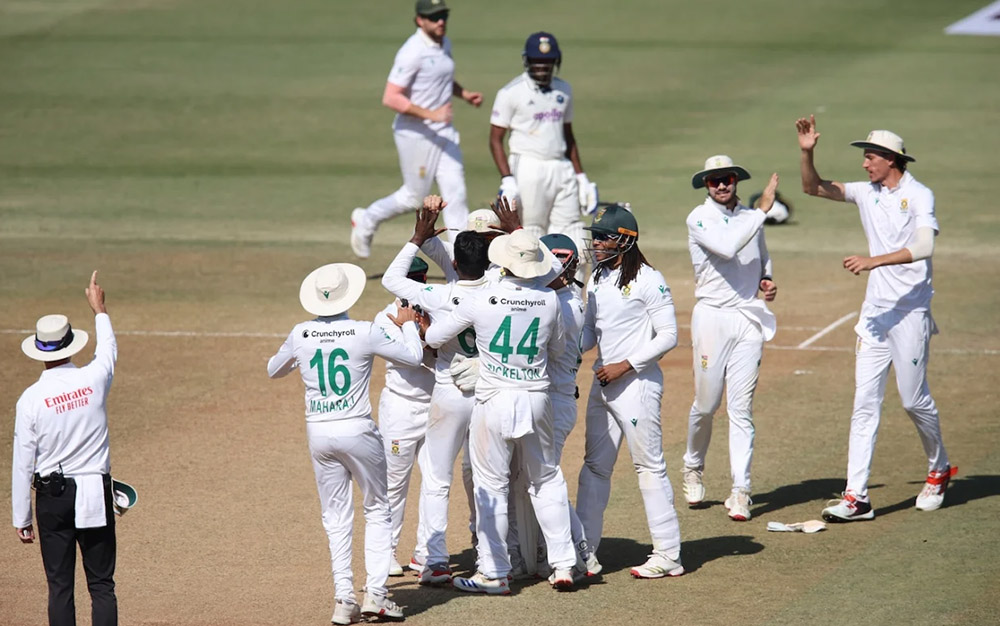 भारतविरुद्धको टेस्ट सिरिजमा दक्षिण अफ्रीकाको क्लीन स्वीप