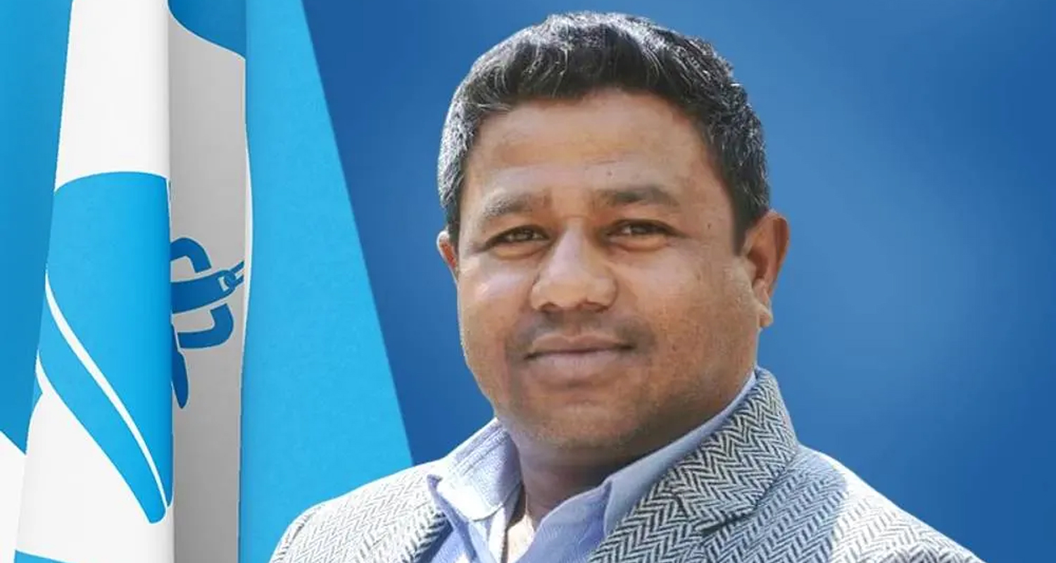 आगामी यात्राका लागि सन्तोष परियारलाई रास्वपाले दियो शुभकामना