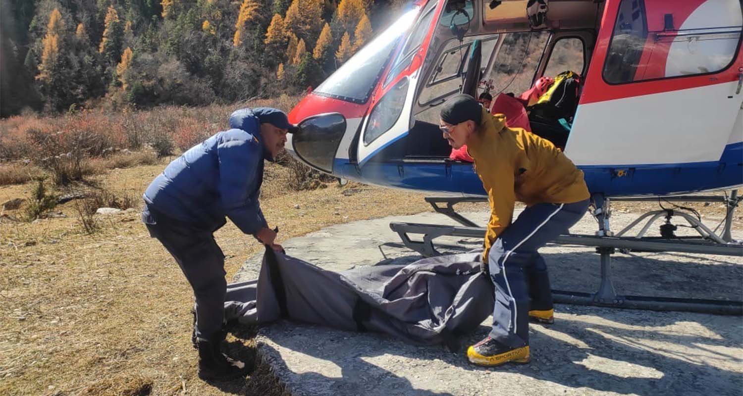पाङबारी हिमाल चढ्न गएका दुई इटालीयन आरोहीको शव फेला