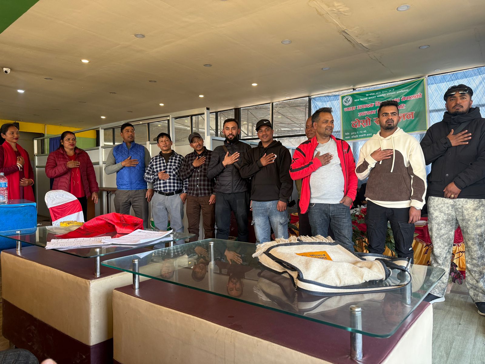 च्याउ किसान संघ काठमाडौंमा प्रदिप तामाङको सर्वसम्मत नेतृत्व