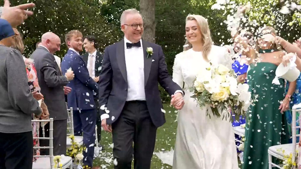 अष्ट्रेलियाका प्रधानमन्त्री अल्बानीजले गरे विवाह