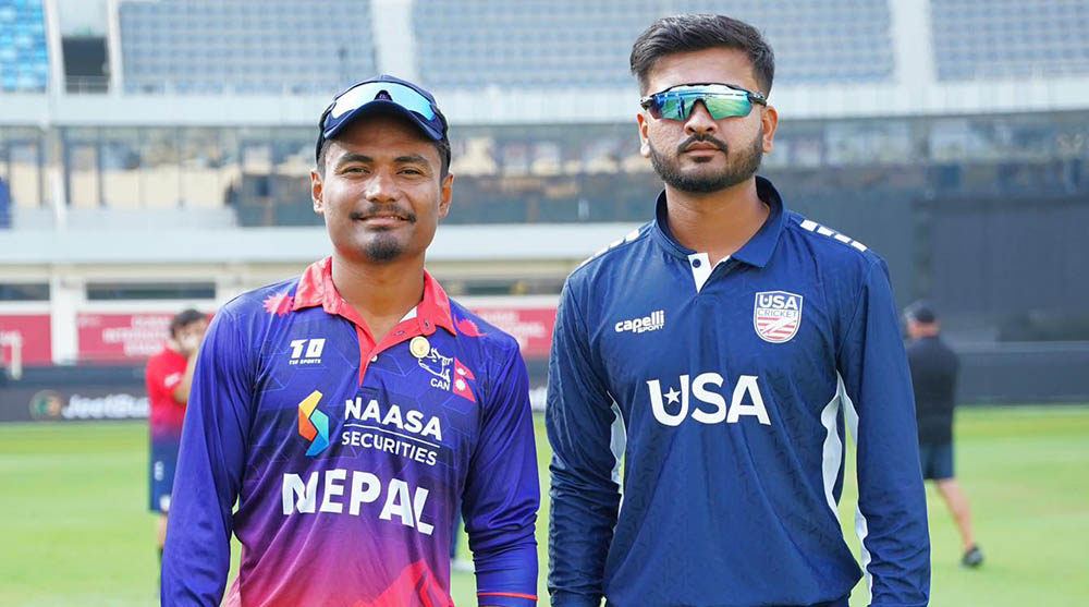 विश्वकप लिग– २ः आज नेपाल र अमेरिकाबीच खेल हुदै विश्वकप लिग– २ः आज नेपाल र अमेरिकाबीच खेल हुदै