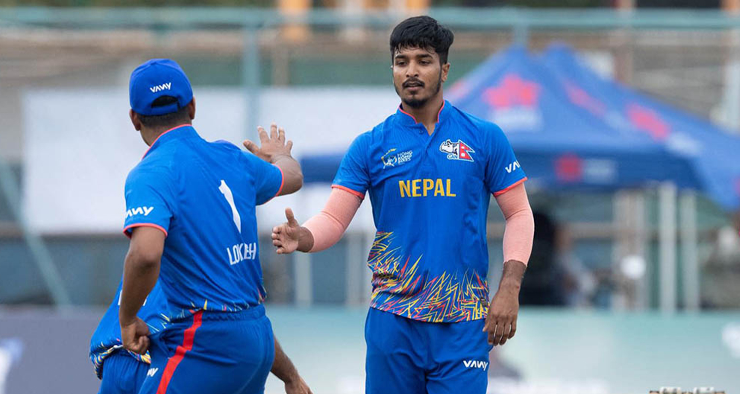 हङकङ सिक्सेसमा भारतमाथि नेपालको शानदार जित