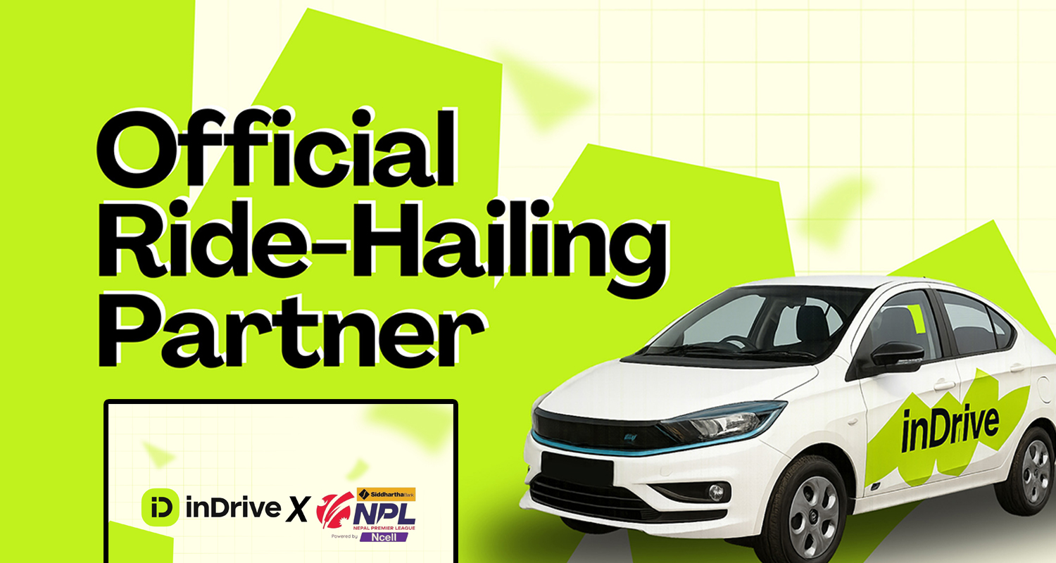 इनड्राइभ बन्यो नेपाल प्रिमियर लिगको आधिकारिक राइड–हेलिङ पार्टनर