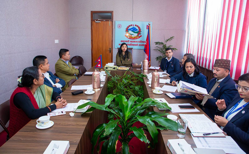 महानगरको राजश्व संकलनको लक्ष्य हासिल गर्ने बारे छलफल