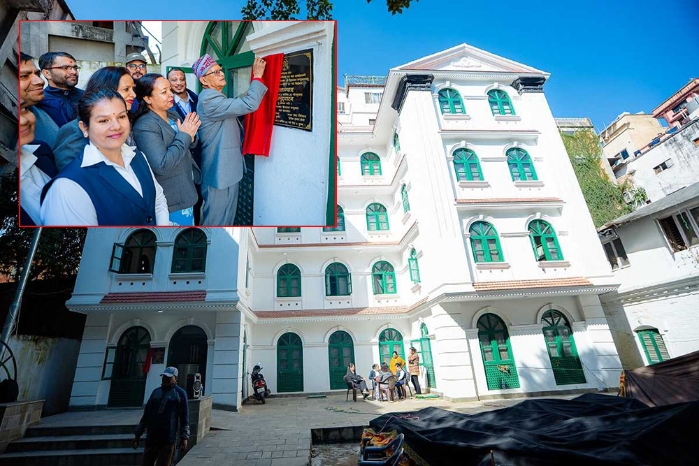 काठमाडौं महानगर वडा नम्बर ११ को सेवा अब आफ्नै नवनिर्मित भवनबाट