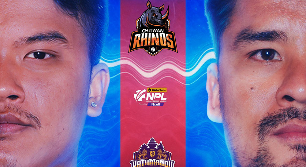 एनपीएल: चितवनले टस जित्यो, काठमाडौंले पहिला ब्याटिंग गर्ने