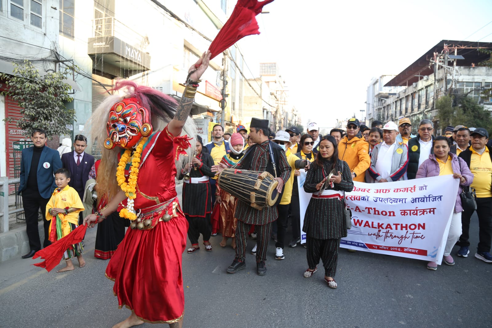 हीरक जयन्तीका अवसरमा चेम्बरद्धारा काठमाडौंमा वाकाथन कार्यक्रम सम्पन्न