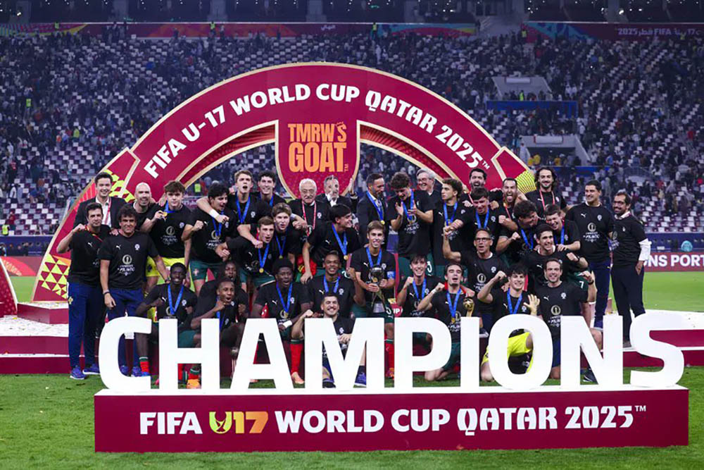 पोर्चुगलले जित्यो फिफा यु-१७ विश्वकप फुटबलको उपाधि