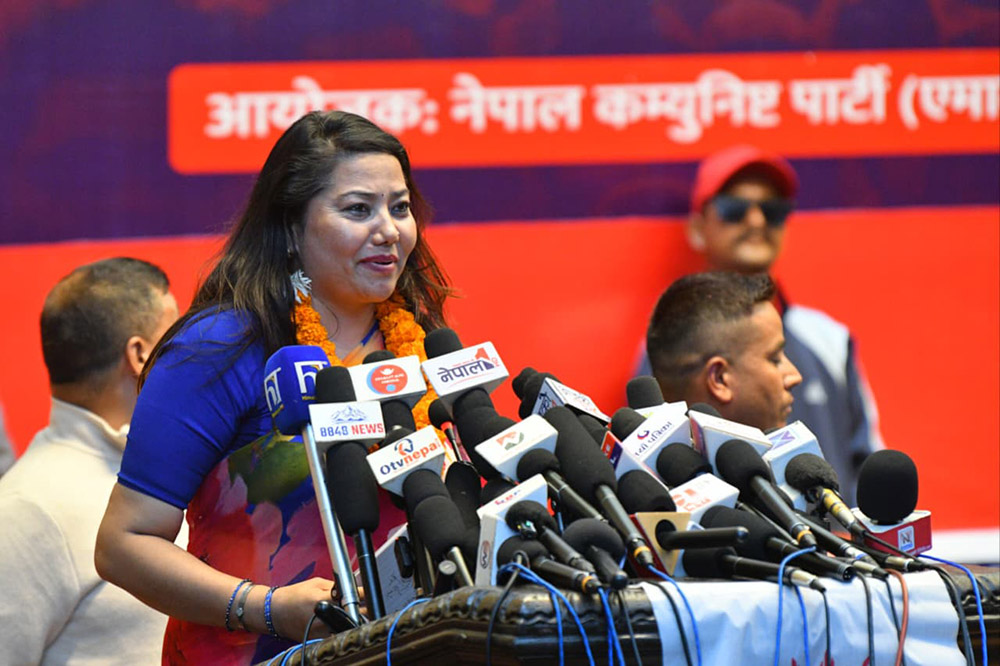 एमाले र ओलीप्रति विगतमा दिएका अभिव्यक्ति बारे विश्लेषण गर्ने जिम्मा समयलाई छोड्छु :रामकुमारी झाँक्री