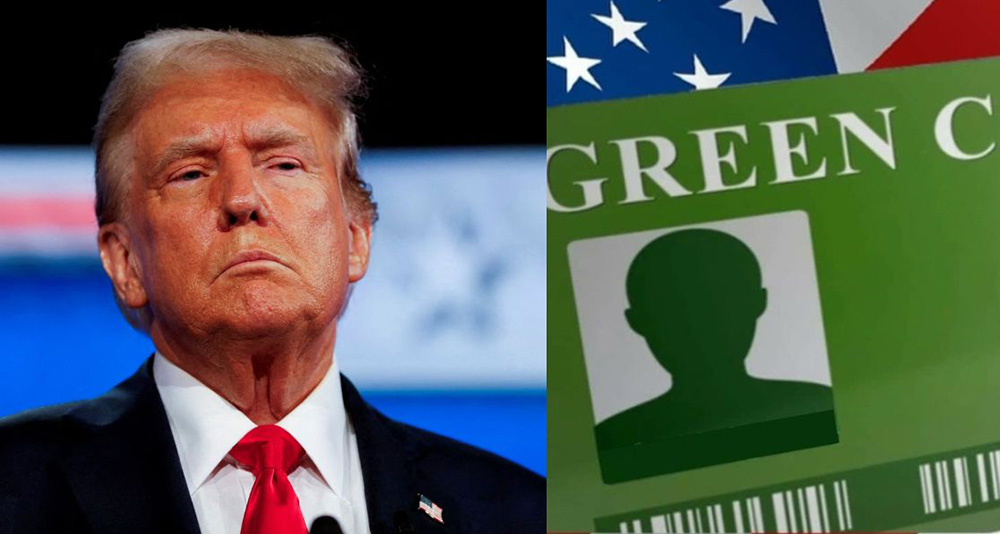 अमेरिकाले यी १९ देशका नागरिकलाई दिएको ग्रिन कार्डको पुनः जाँच गर्ने