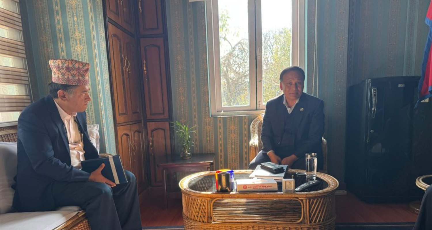 कुलमान र हितेन्द्रबीच भेट, के भयो कुराकानी ?