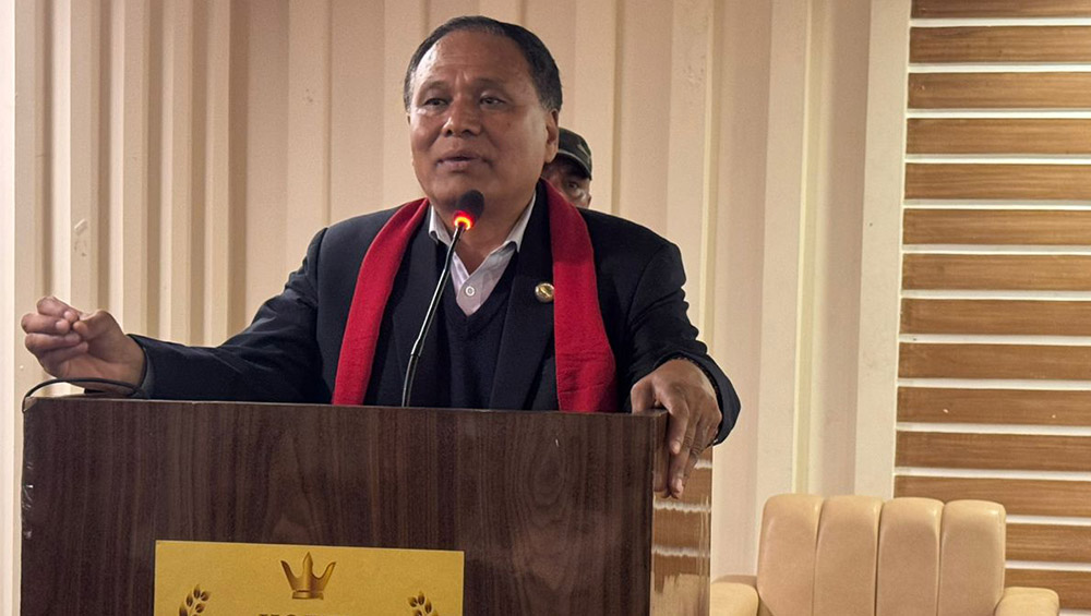 चुनाव हुन्छ, सही र सक्षम नेतृत्व छनोट गरौं: मन्त्री घिसिङ