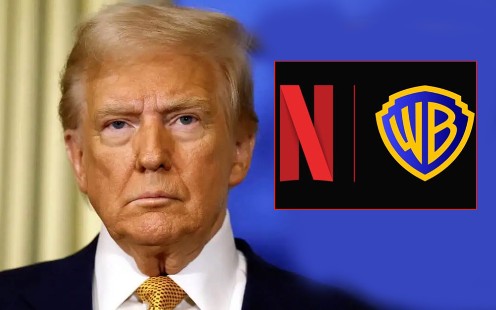 नेटफ्लिक्स र वार्नर ब्रदर्सबीचको सम्झौतामा ट्रम्पको हस्तक्षेप