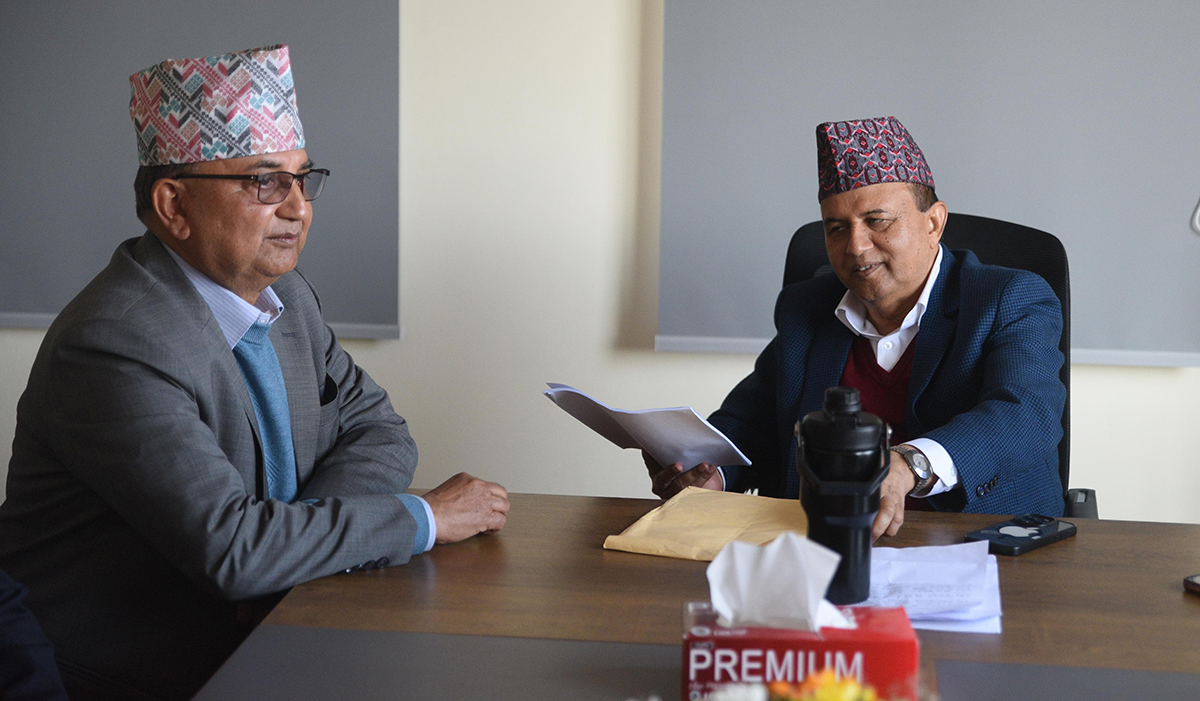 ईश्वर पोखरेलले बुझायो अवधारणापत्र